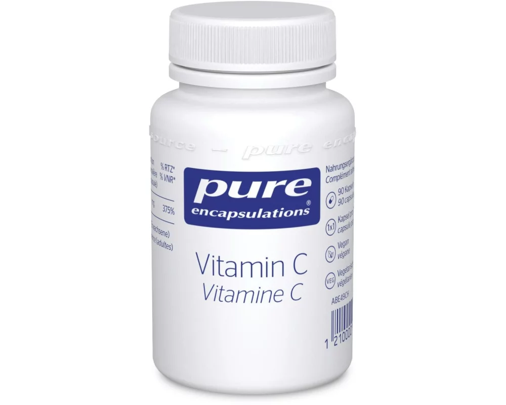 Pure Encapsulations Vitamin C 90 Kapseln