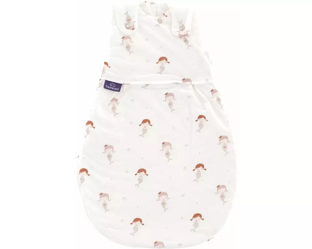 Träumeland Baby-Ganzjahresschlafsack Mermaid Grösse 56/62