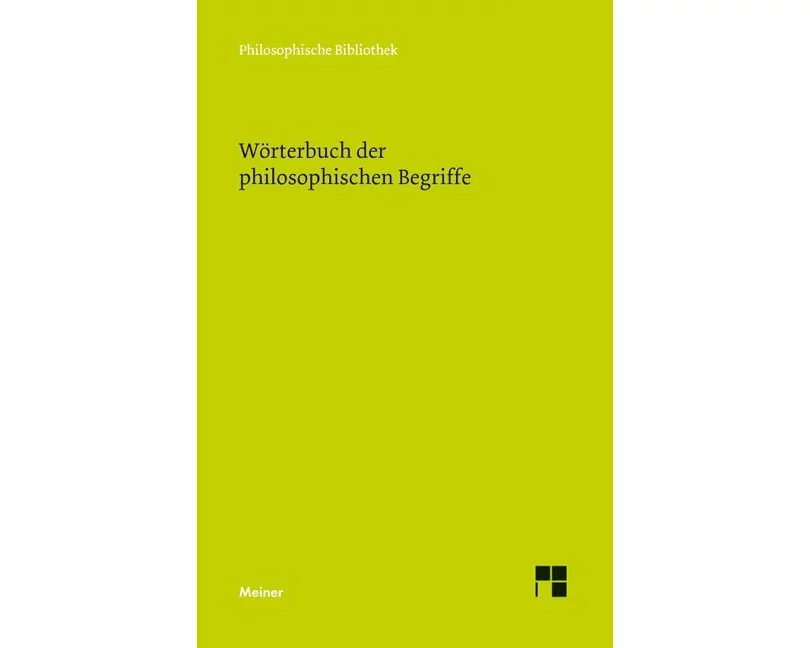Wörterbuch der philosophischen Begriffe