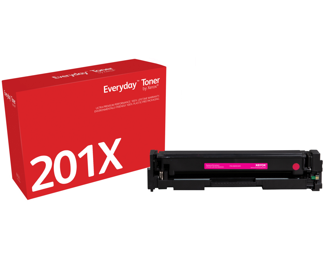 Everyday™ Magenta Tonermodul von Xerox kompatibel mit HP 201X (CF403X), Hohe Kapazität
