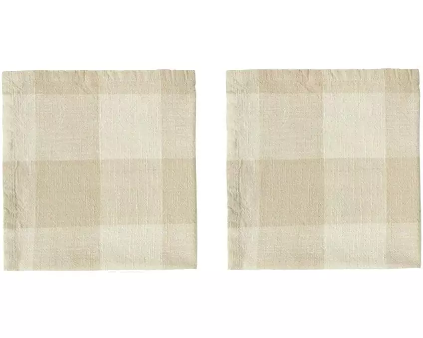 OYOY Stoffserviette Chess 45 cm x 45 cm, 2 Stück