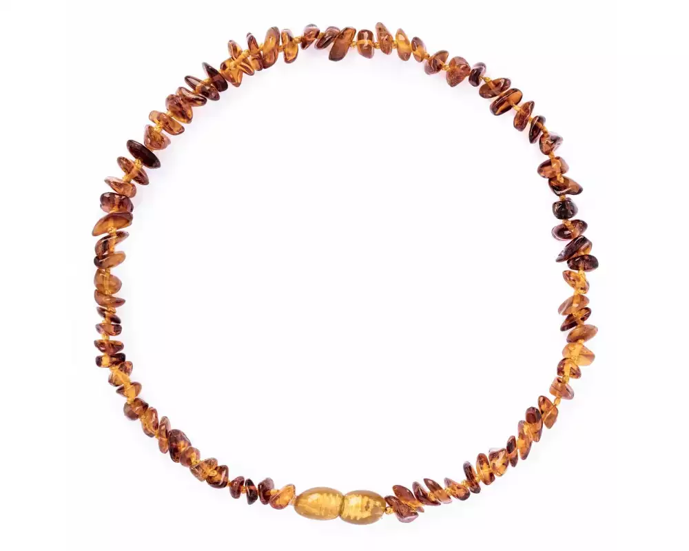 ZEWI bébé-jou Bernsteinhalskette Baby