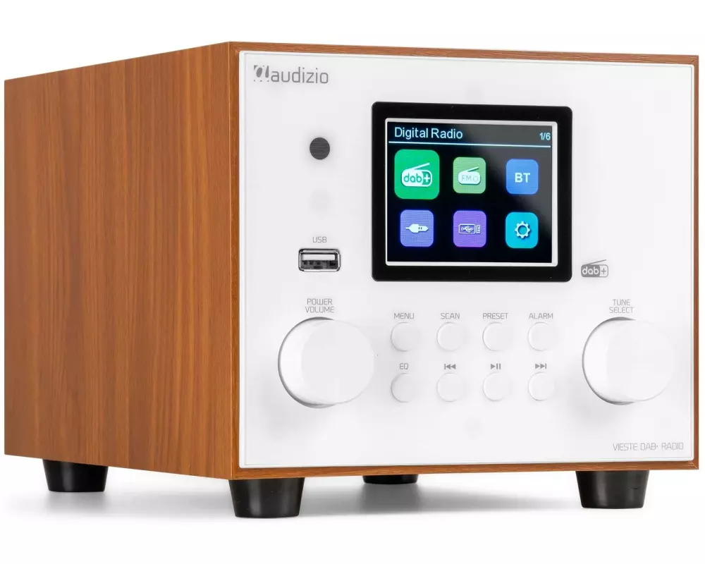 Audizio DAB+ Radio Vieste Weiss