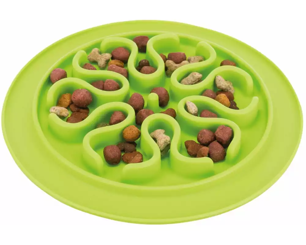 Trixie Futtermatte Slow Feed Silikon, Ø 24 cm