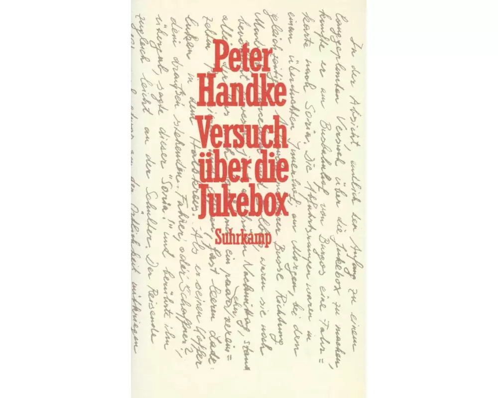 Versuch über die Jukebox