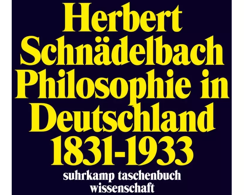 Philosophie in Deutschland 1831–1933