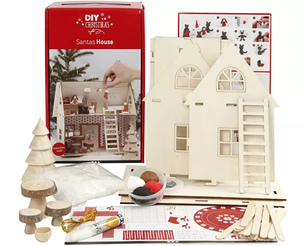 Creativ Company Mini-Haus Wichtel / Nikolaus