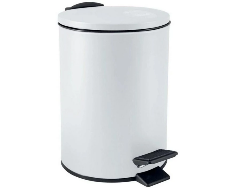 spirella Treteimer Adelar 3 Liter, Weiss matt