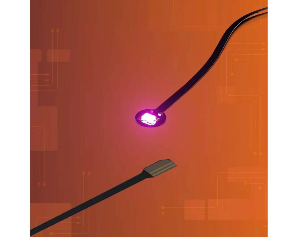 Light My Bricks 2.0 Astro LED Pink 30 cm Flachkabel 4er Pack