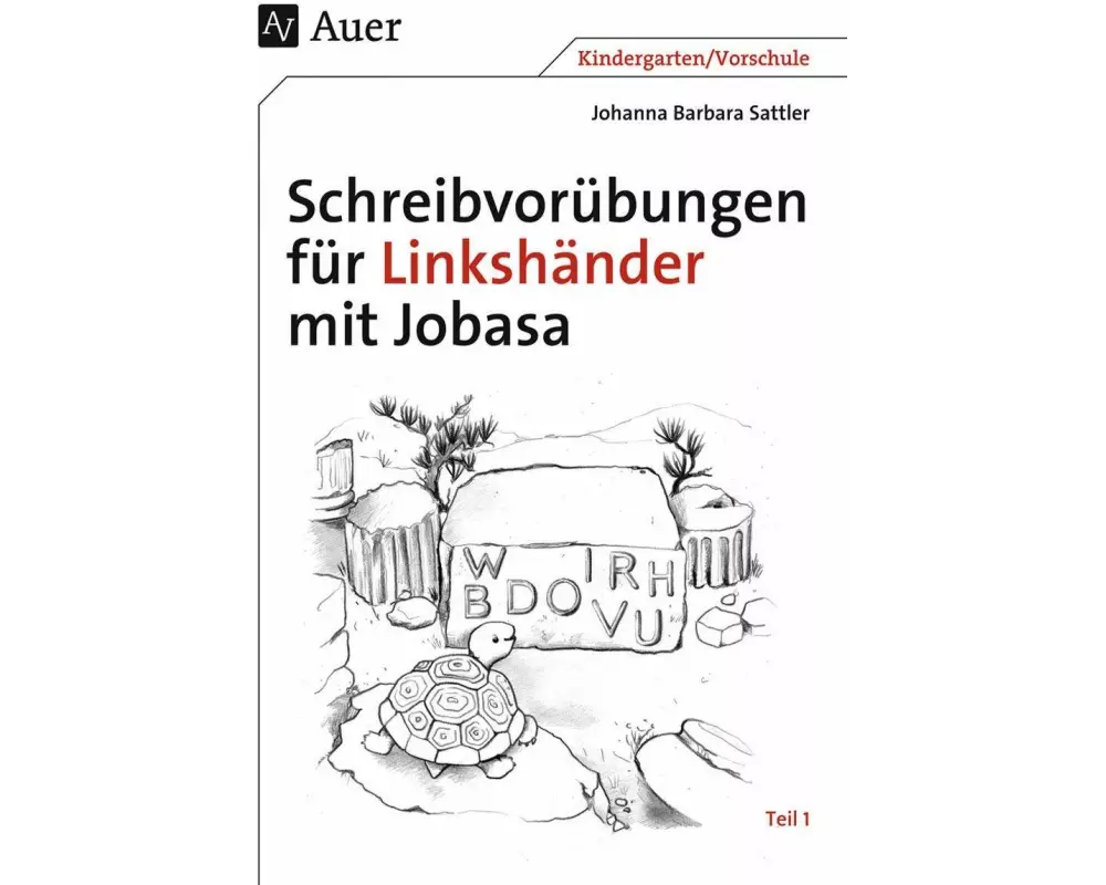 Schreibvorübungen für Linkshänder mit Jobasa Teil 1