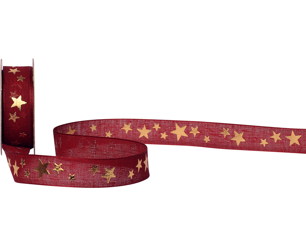 SPYK Band Cubino Étoiles 1031.1654 16mmx3m Bordeaux