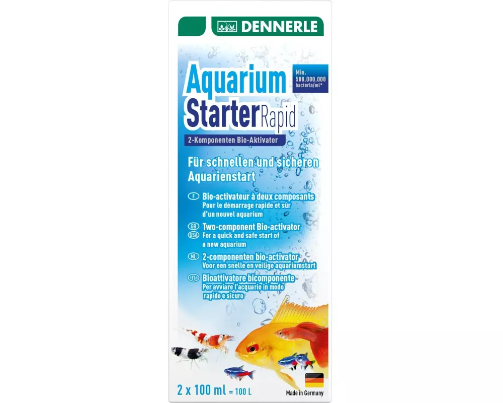 Dennerle Wasseraufbereiter Aquarium Starter Rapid, 200 ml