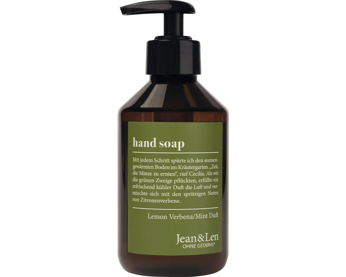Jean & Len Flüssigseife Lemonverbena/Mint 250 ml