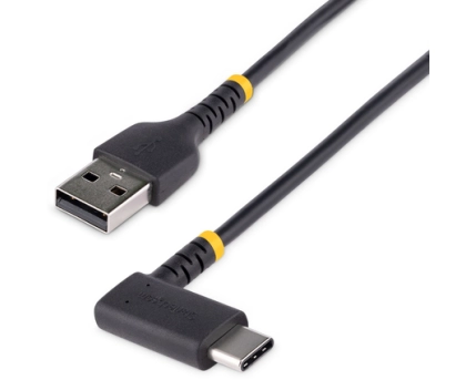 StarTech.com R2ACR-1M-USB-CABLE USB Kabel USB 2.0 USB A USB C Schwarz