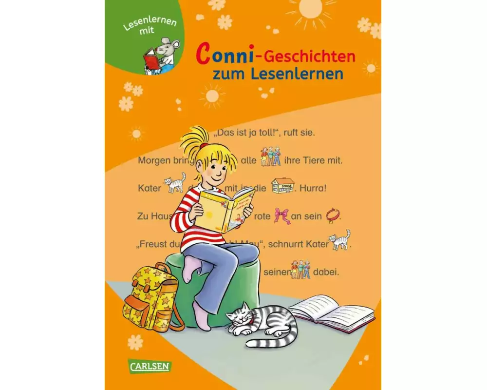 LESEMAUS zum Lesenlernen Sammelbände: Conni-Geschichten zum Lesenlernen