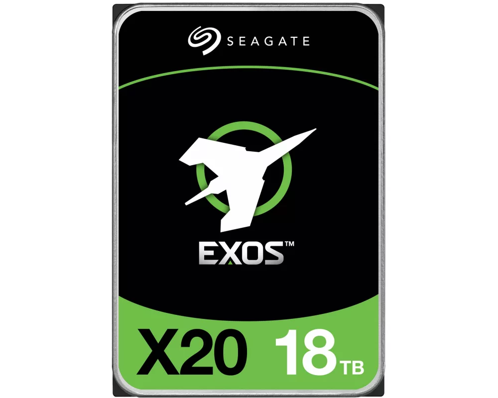 Seagate Exos X20 18TB, HDD, SATA, 6Gb/s, 7200RPM, 256MB cache, 3.5inch, 512e/4KN, Standard