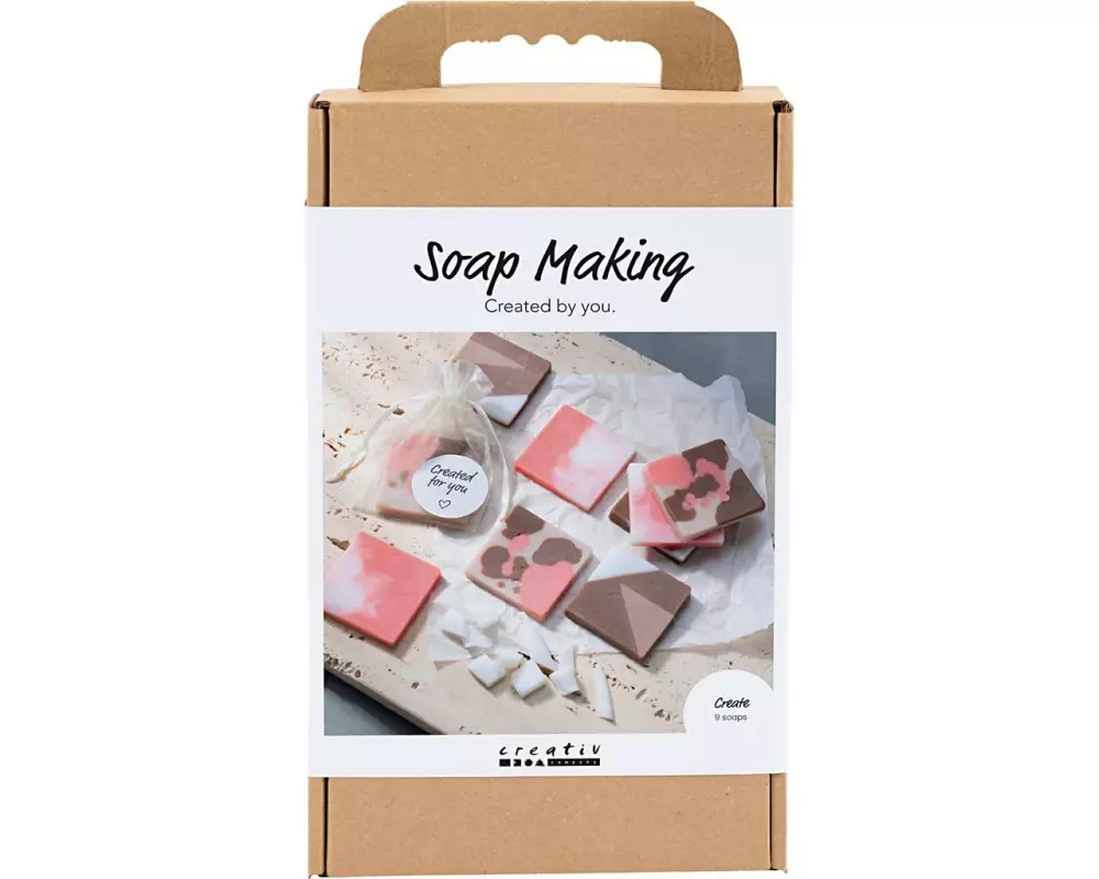 Creativ Company Bastelset - Seifenherstellung, Quadratische Form