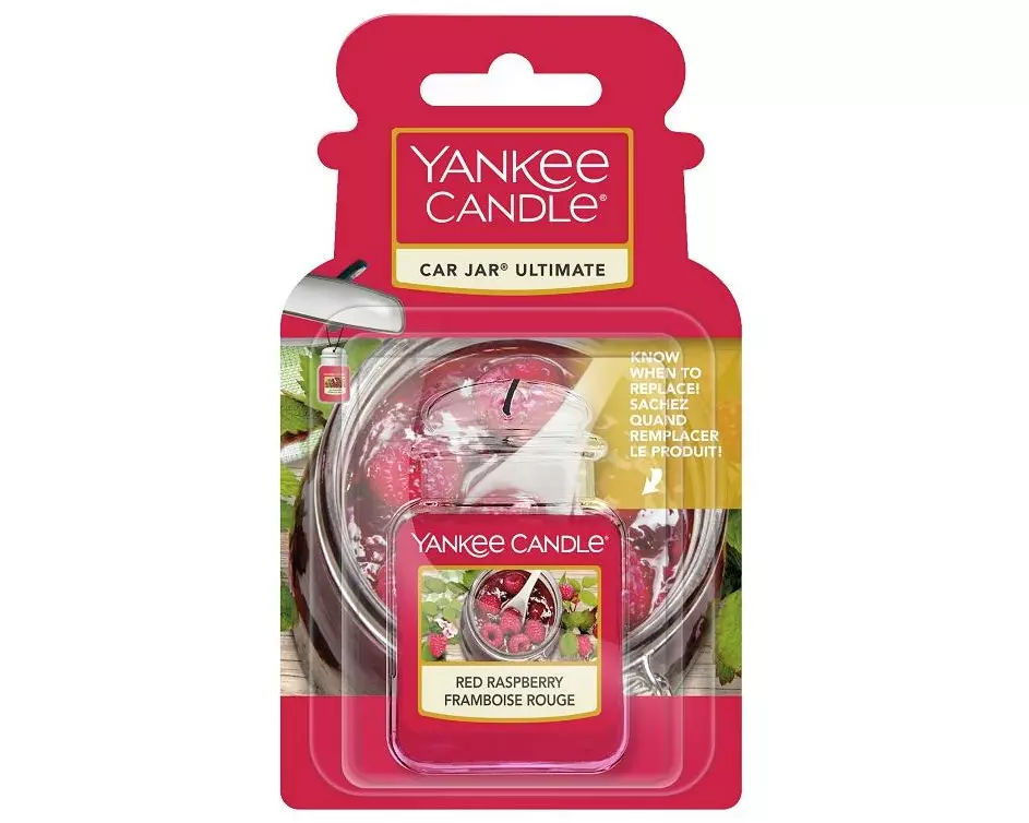 Yankee Candle Auto-Lufterfrischer Car Jar Ultimate Red Raspberry