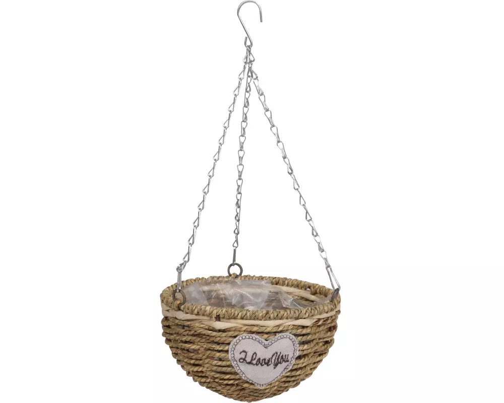 Dameco Pflanzentopf zum Hängen 11 cm, Nature