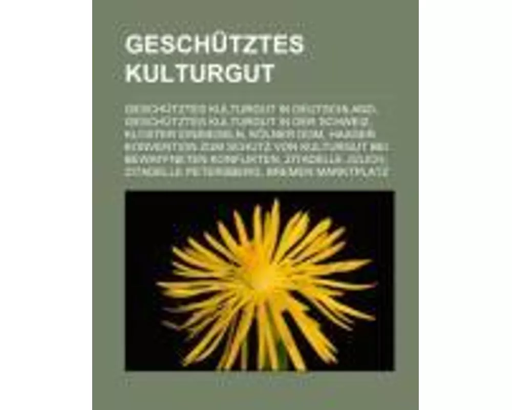 Geschtztes Kulturgut