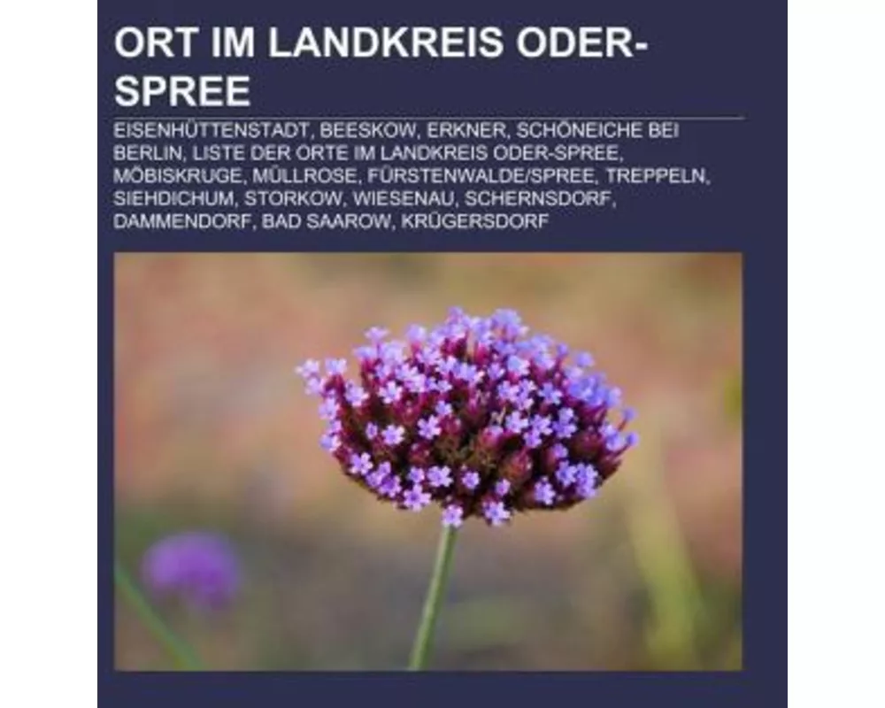 Ort Im Landkreis Oder-Spree