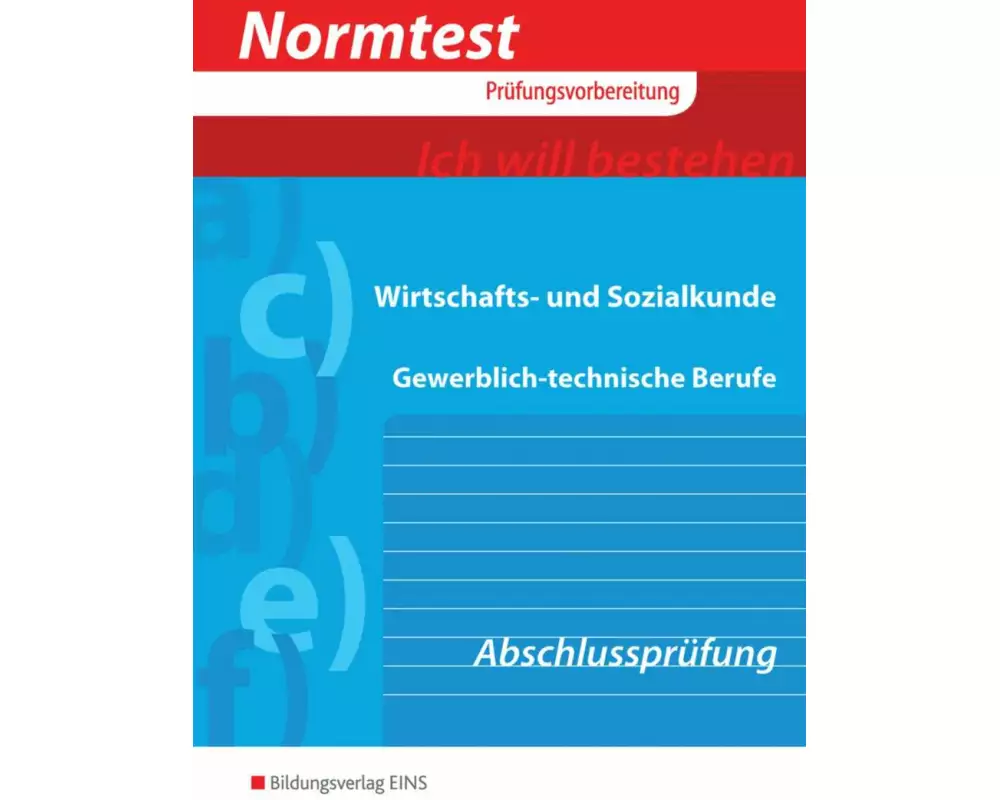 Normtest / Normtest Wirtschafts- und Sozialkunde