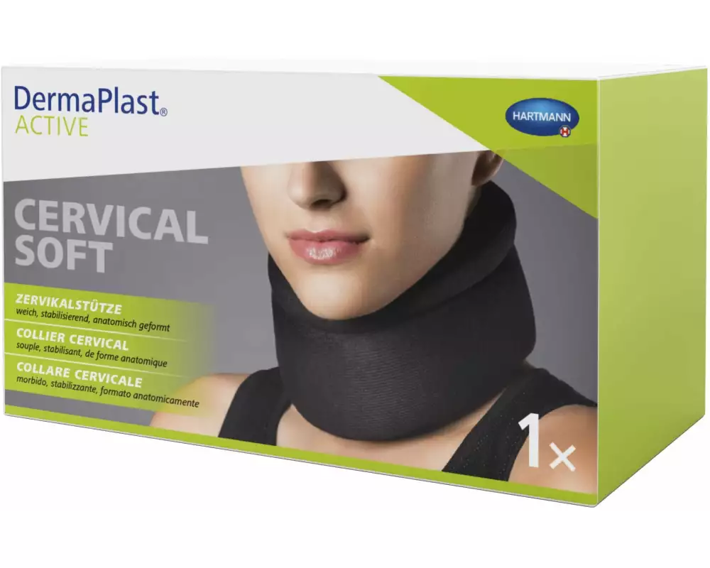 DermaPlast Active Zervikalstütze soft low Grösse 2, 34-40 cm