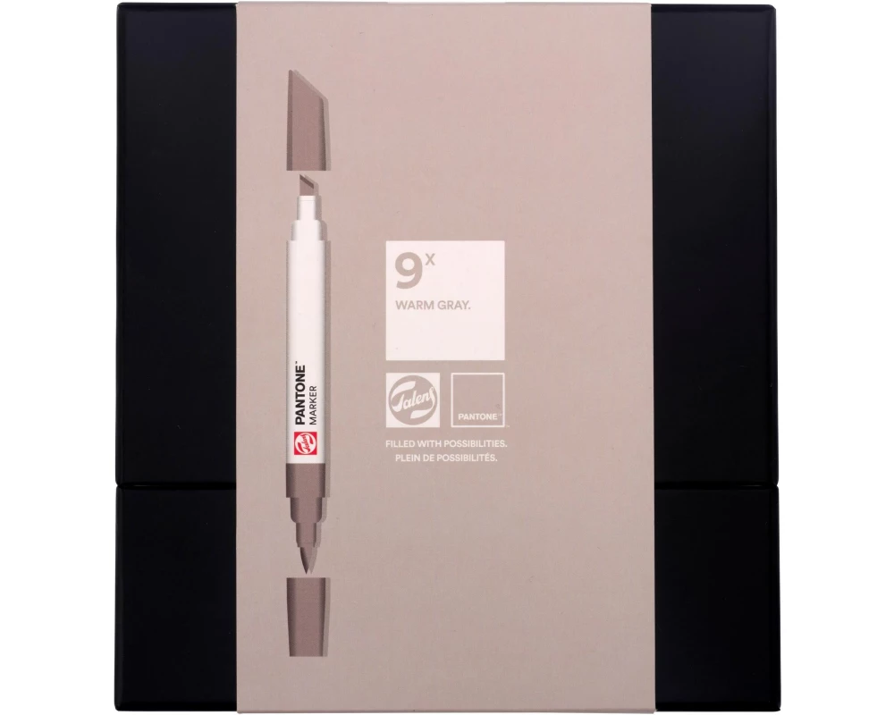 Talens Pantone Marker Set 9x Grau