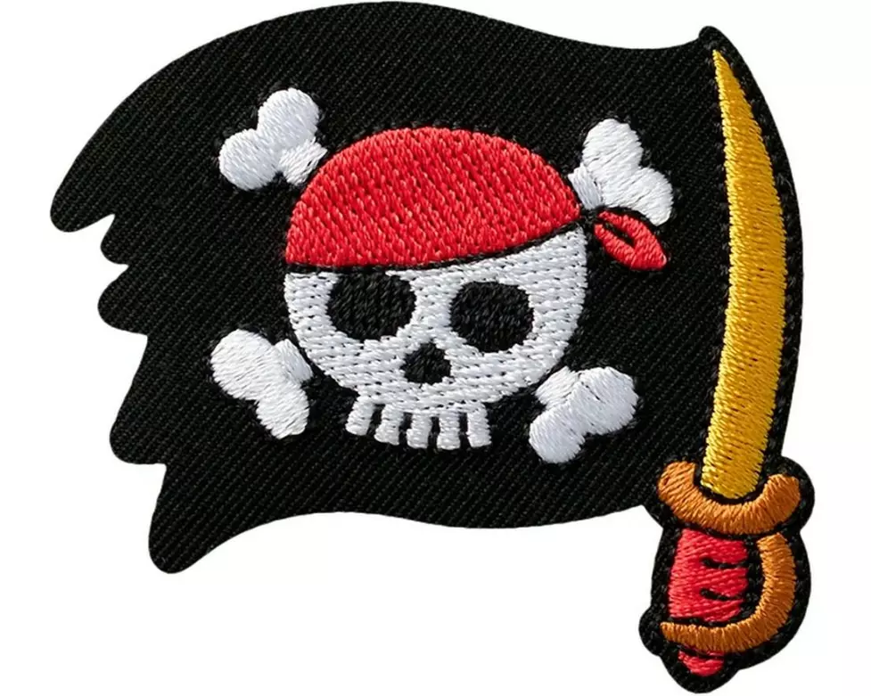 Mono-Quick Aufbügelbild Piratenflagge 1 Stück