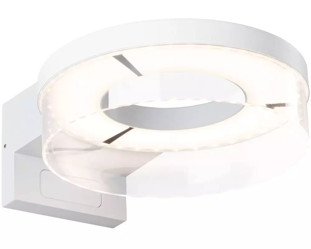 Paulmann LED Aussenwandleuchte Capera Bewegungsmelder Weiss