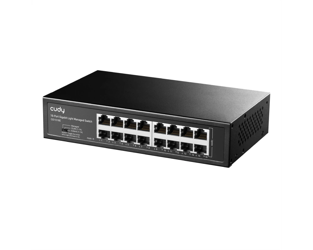 CUDY GS1016E 16-Port Gigabit Switch Light Managed