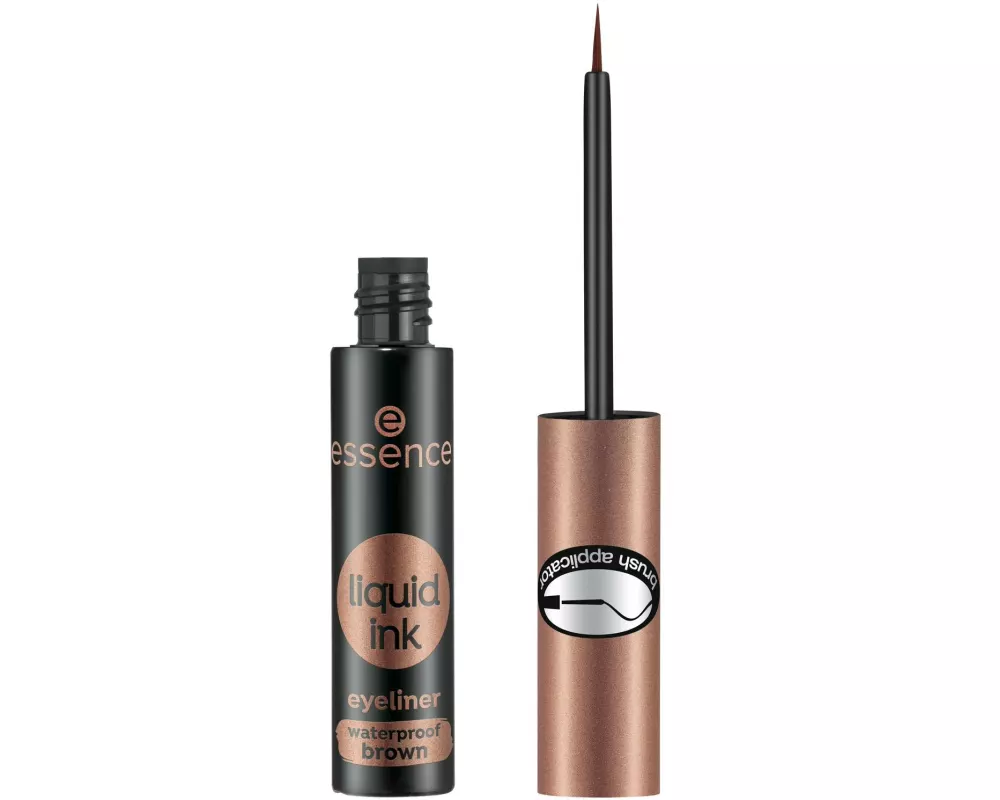 essence Eyeliner Liquid Ink Waterproof 02 Brown