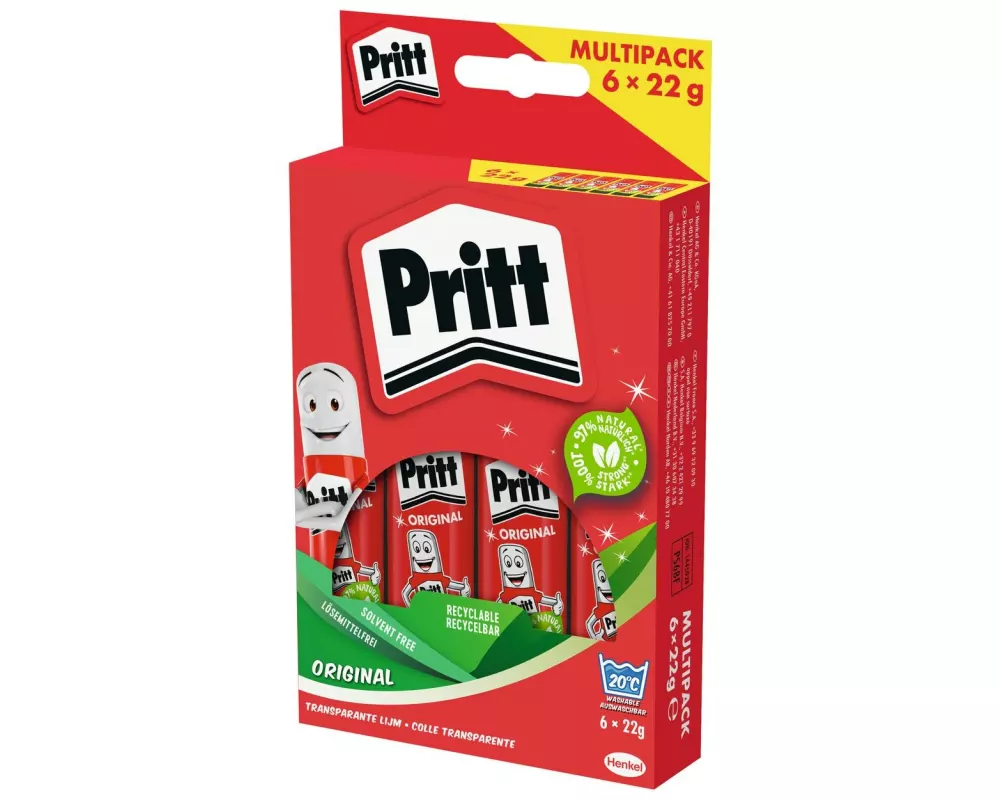 Pritt Klebestift-Set 22 g, 6 Stück