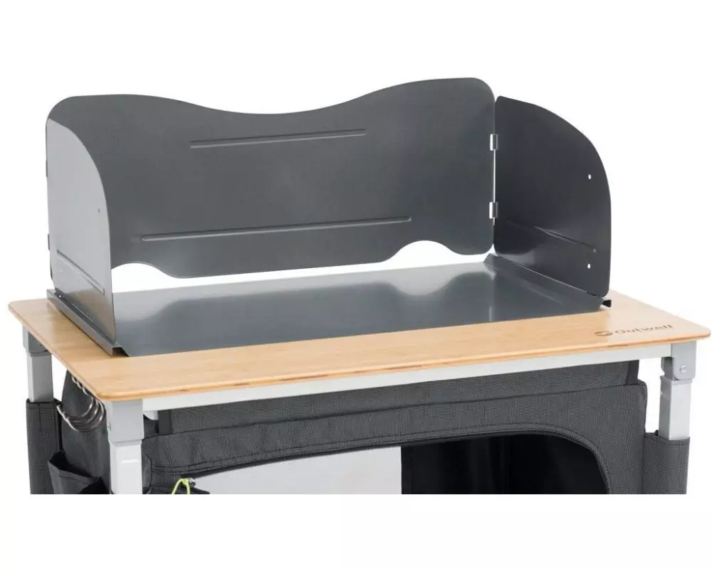 Outwell Wärmeverteilerplatte und windschutz 635 mm, Grau