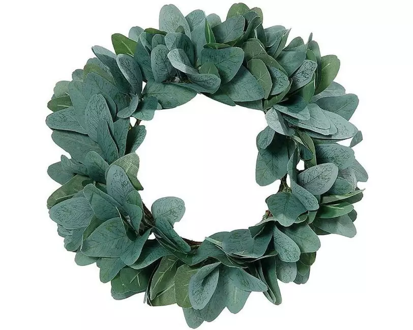 INGES CHRISTMAS DECOR Kunstpflanze Eukalyptuskranz Ø 35 cm
