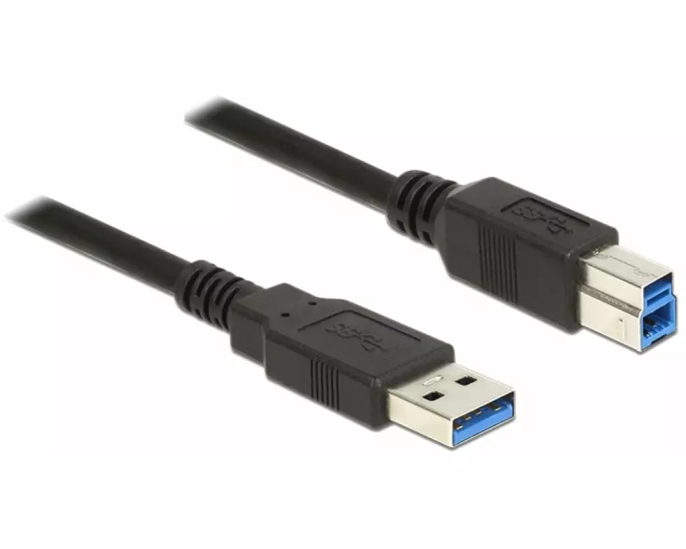 Delock USB 3.0-Kabel  USB A - USB B 0.5 m