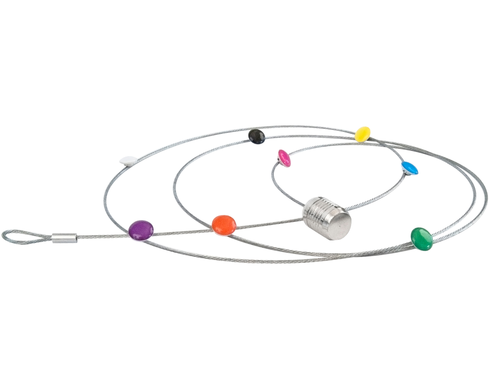 TRENDFORM Fotoleine Dots TF3323 150cm, 8 Magnete