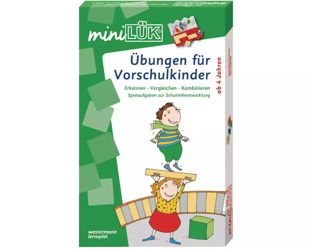 LÜK miniLÜK Übungen für Vorschulkinder Set