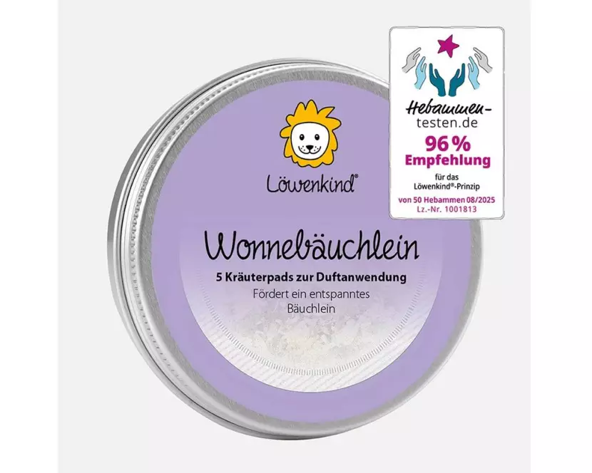 Löwenkind Wonnebäuchlein Pad Kräuter