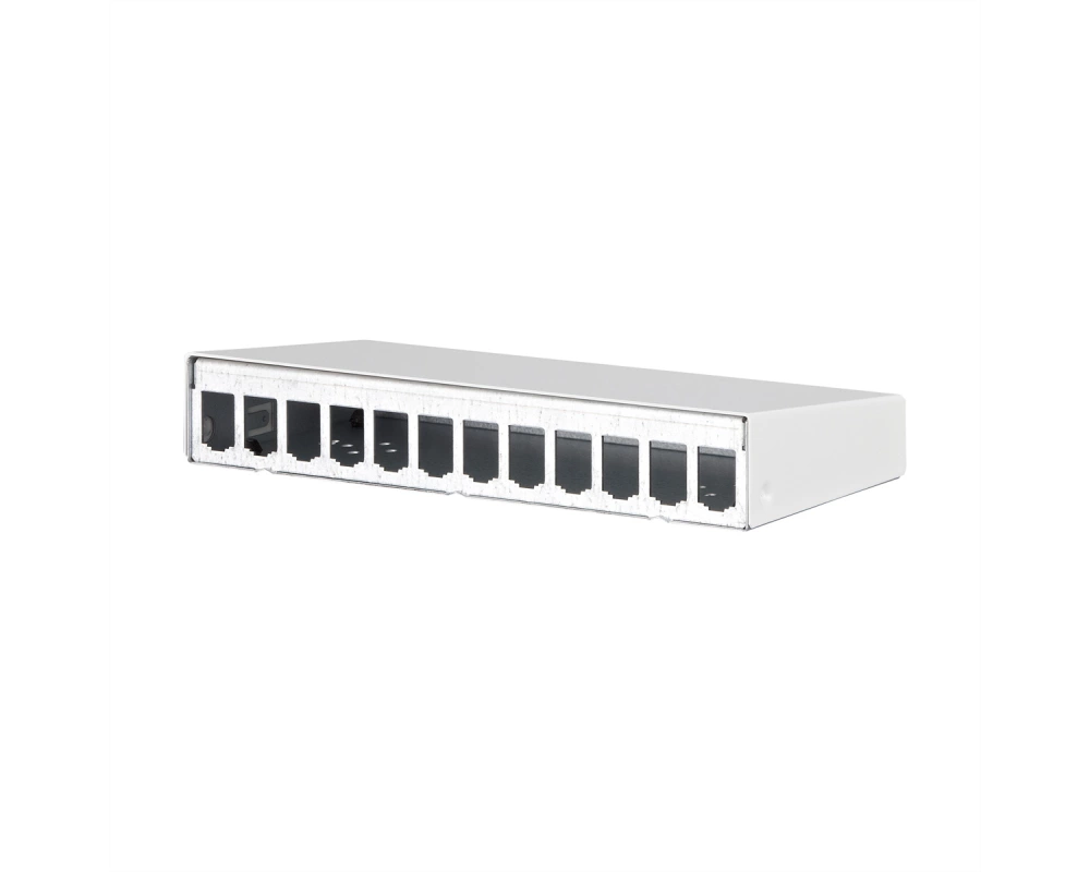 METZ CONNECT Aufputzgehäuse für 12 E-DAT Module