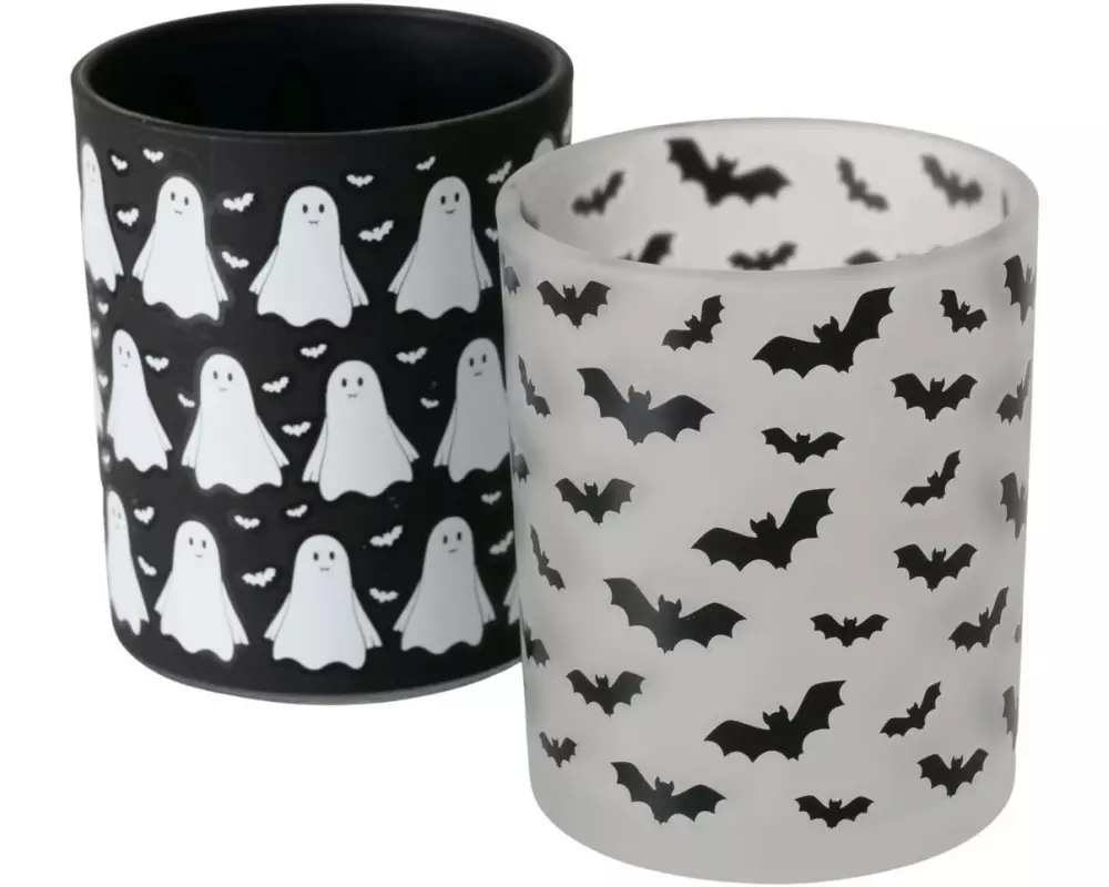 Boltze Teelichthalter Ghostie 1 Stück, 7 cm