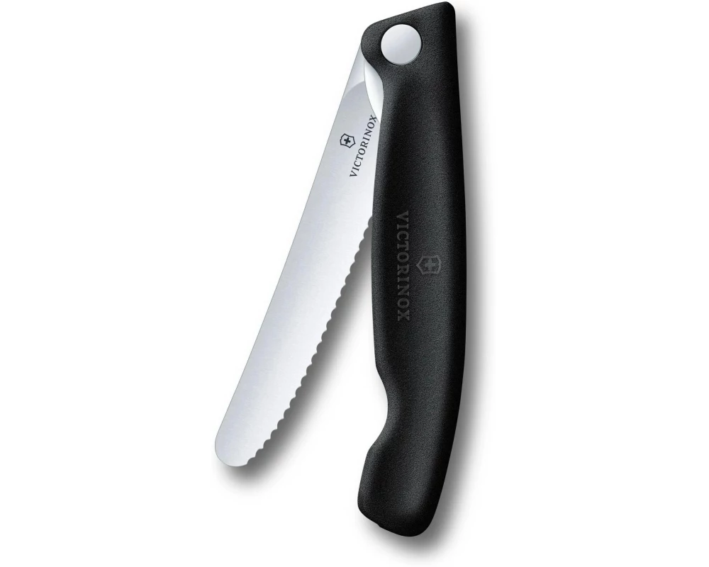 Victorinox Picknickmesser Swiss Classic, 11 cm, Schwarz