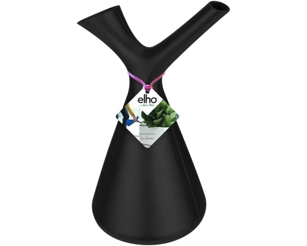 Elho Giesskanne Plunge 1.7 l, Schwarz