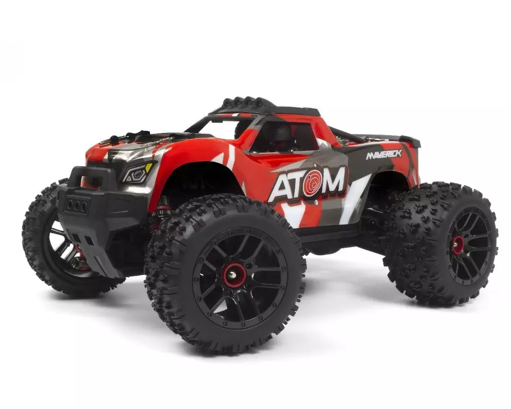 Maverick Monster Truck Atom 4WD Rot, RTR, 1:18