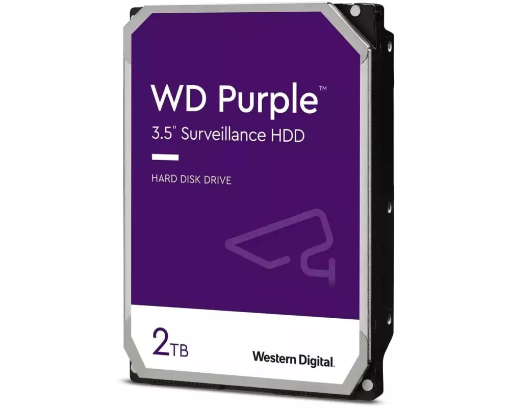 Western Digital Harddisk WD Purple 3.5" SATA 2 TB