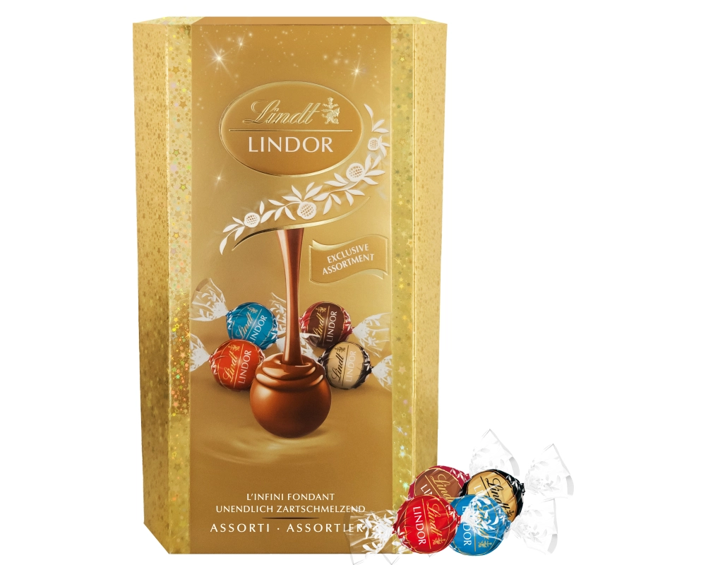 LINDT Lindor Geschenk 470608 Assortiert 625g