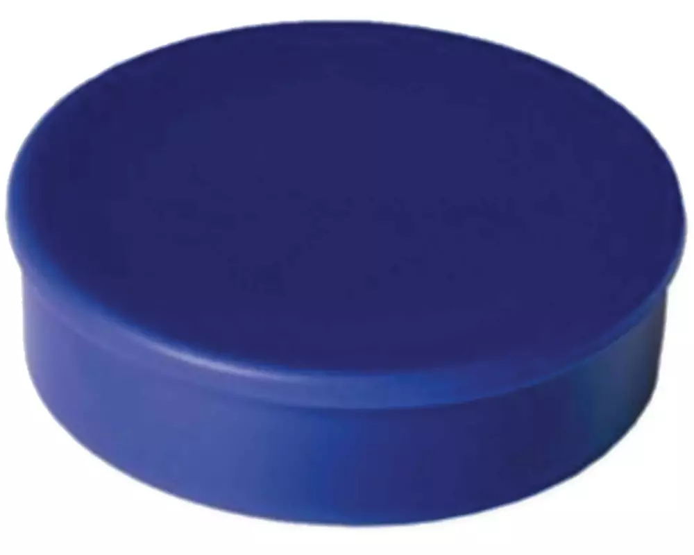 Berec Haftmagnet Ø 30 mm, 10 Stück, Blau
