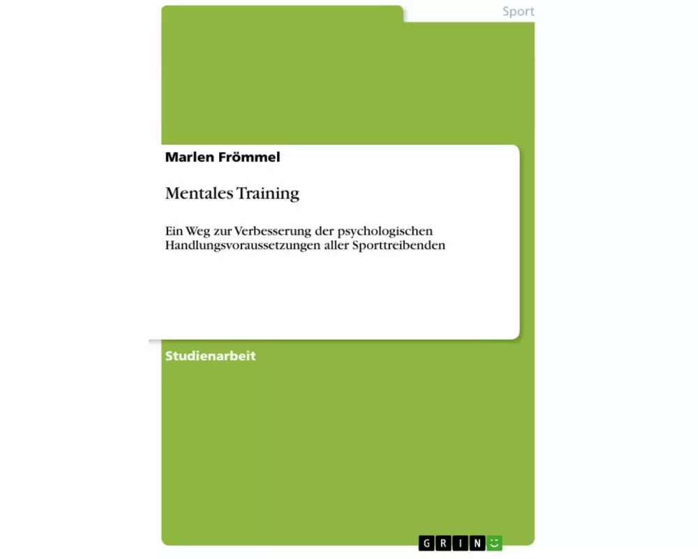 Mentales Training