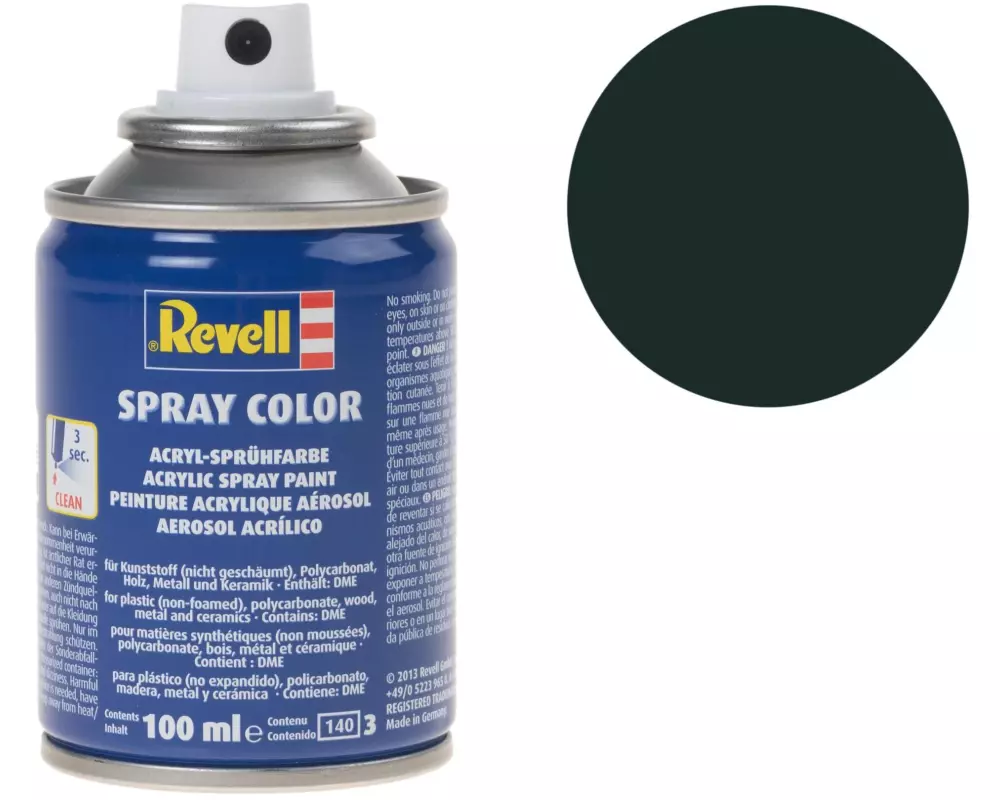 Revell Acrylspray 100 ml Deckend/Matt-Anthrazit
