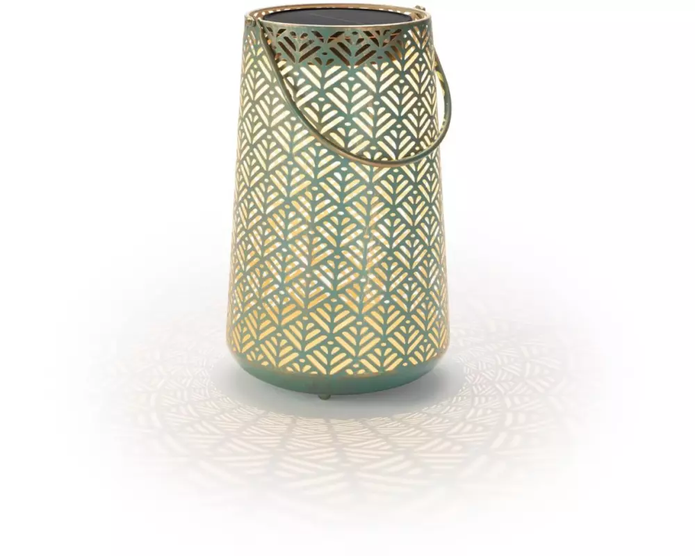 STT Laterne Solar Antic Sofia, Ø 20 cm, Aqua